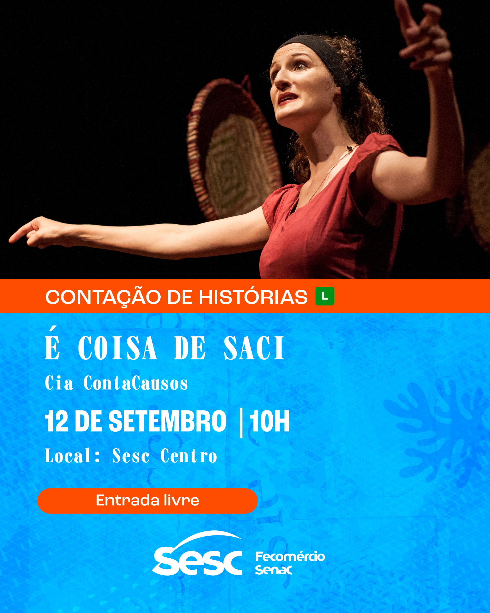 “É coisa de Saci” – Circuito Literário