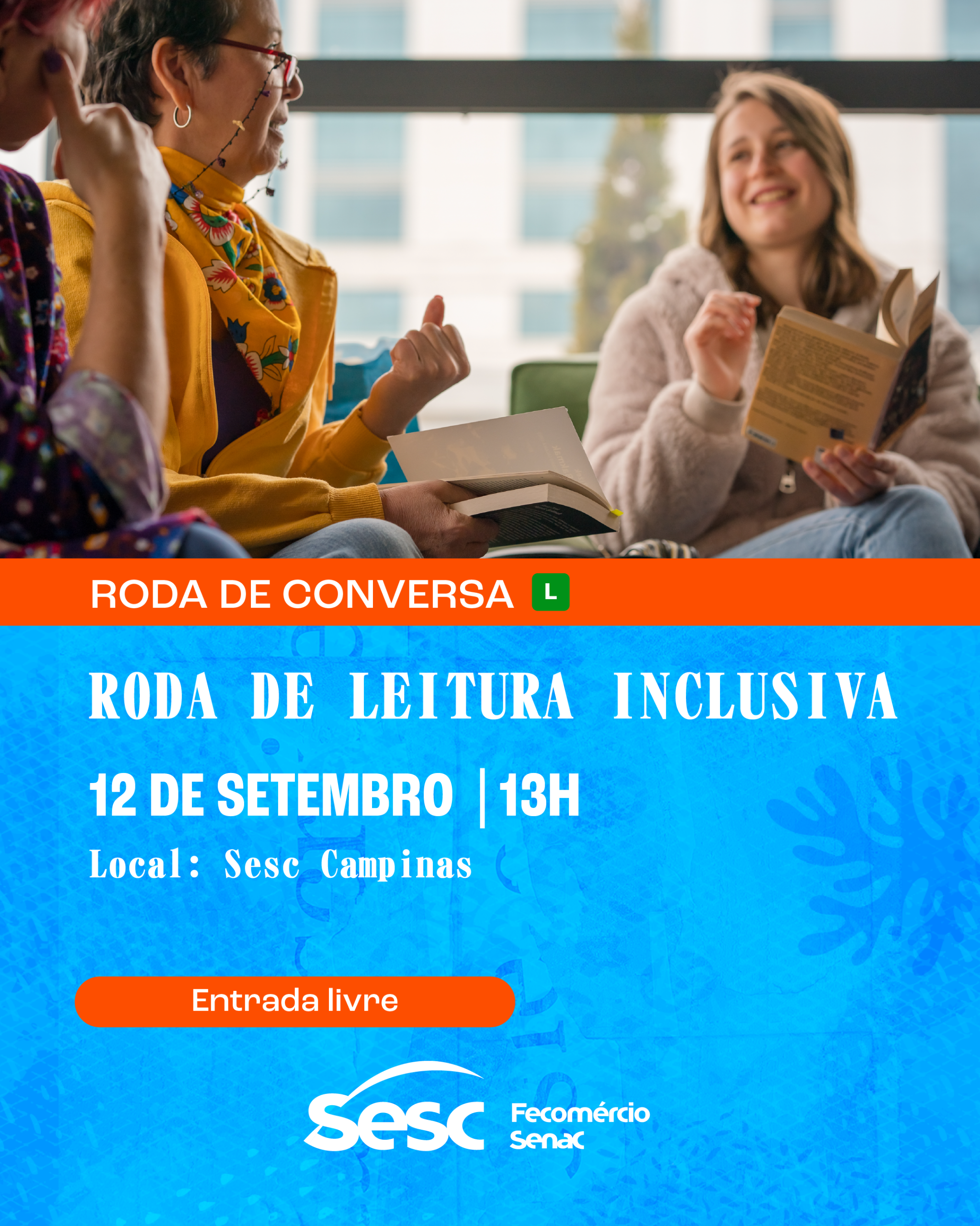 Roda de Leitura Inclusiva – Circuito Literário