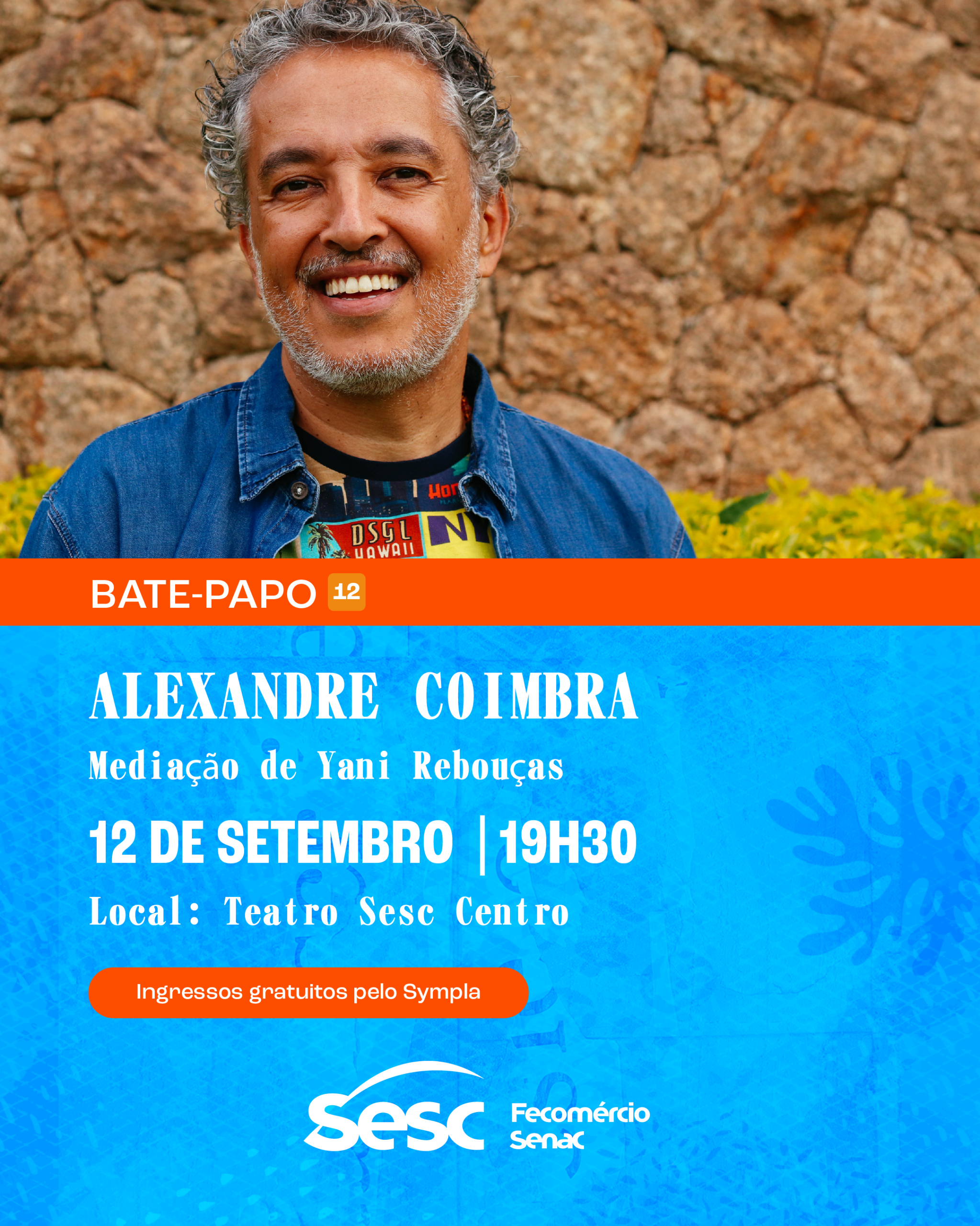 Bate-papo com Alexandre Coimbra – Circuito Literário