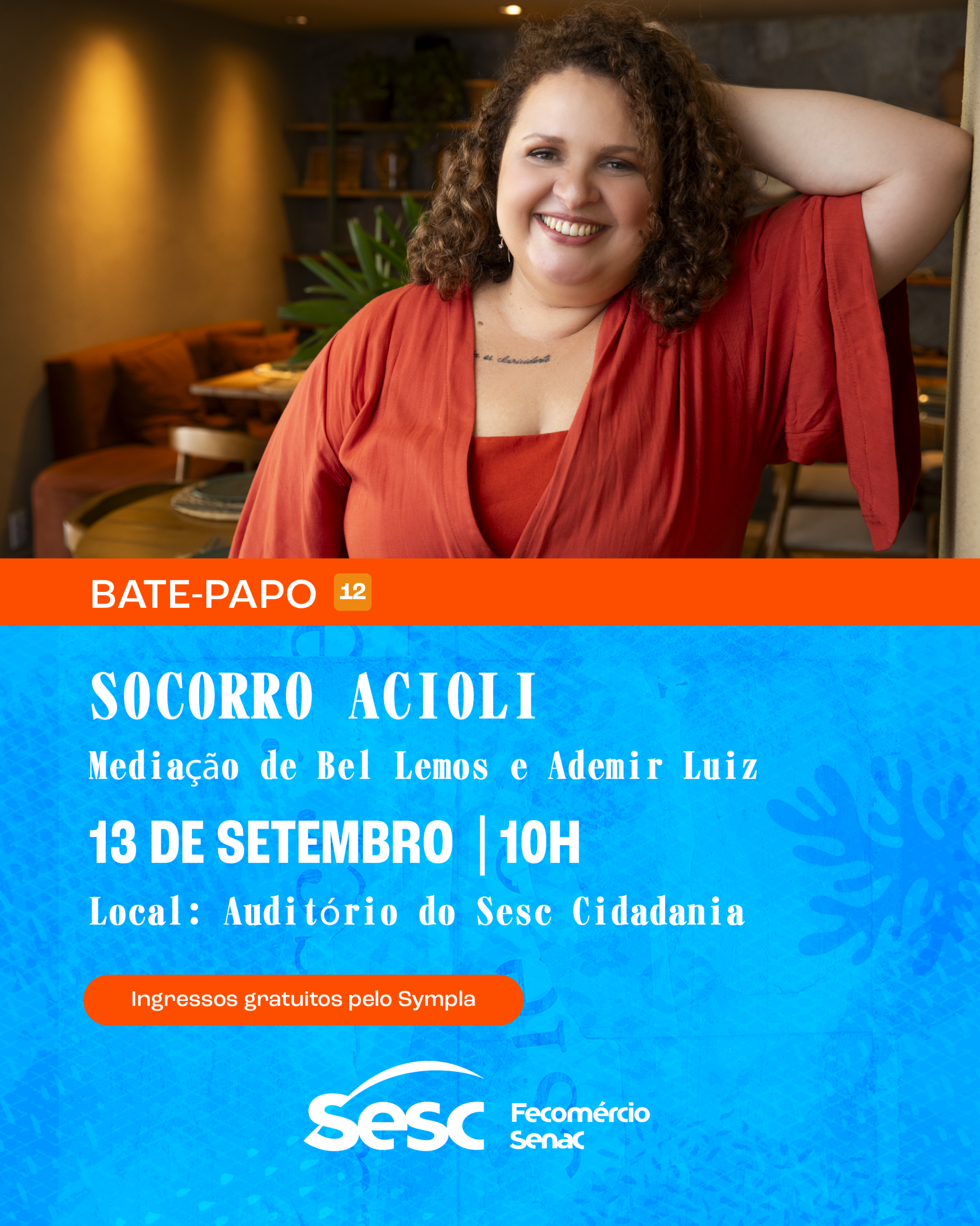 Bate-papo com Socorro Acioli – Circuito Literário