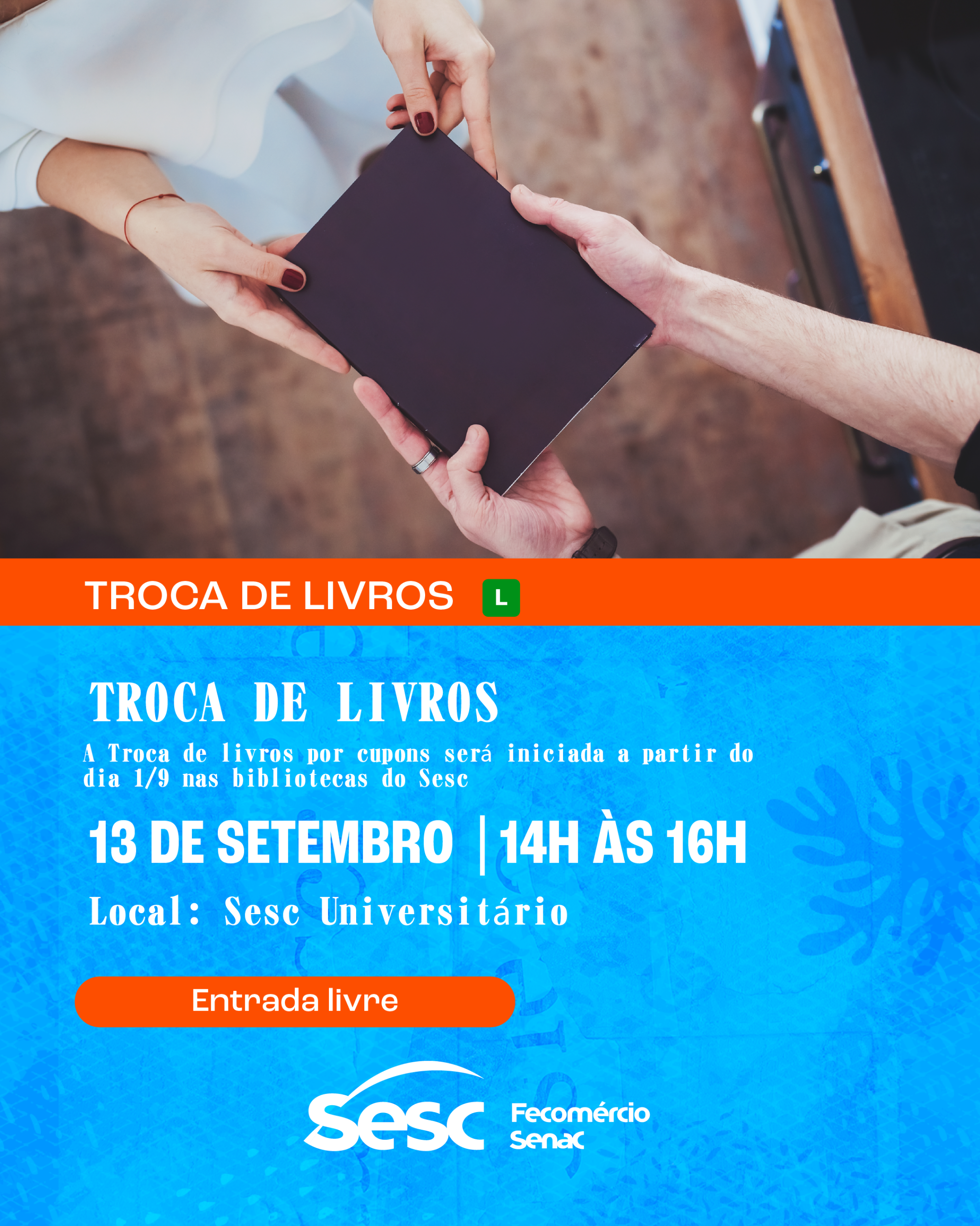 Troca de Livros – Circuito Literário