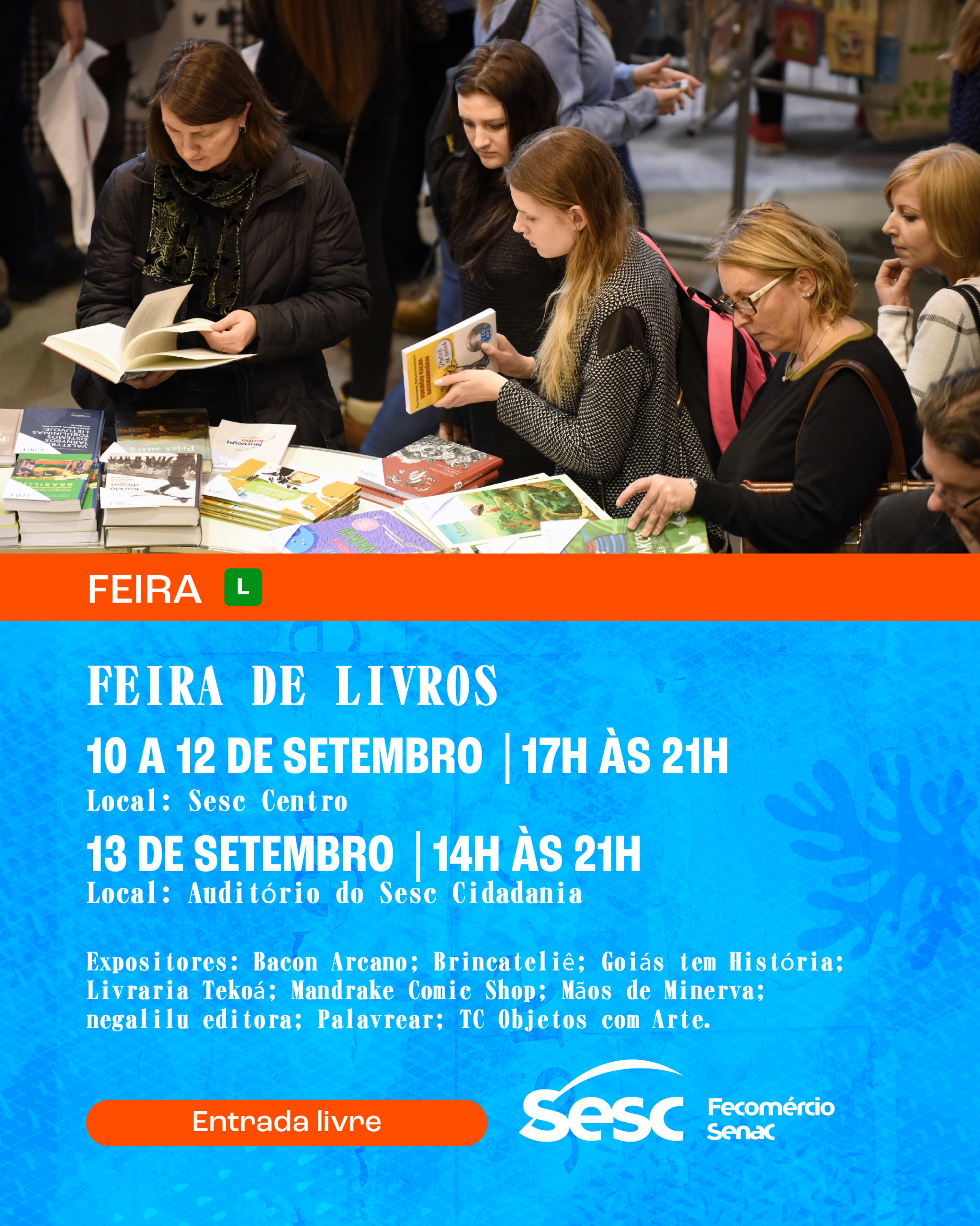 Feira de Livros – Circuito Literário