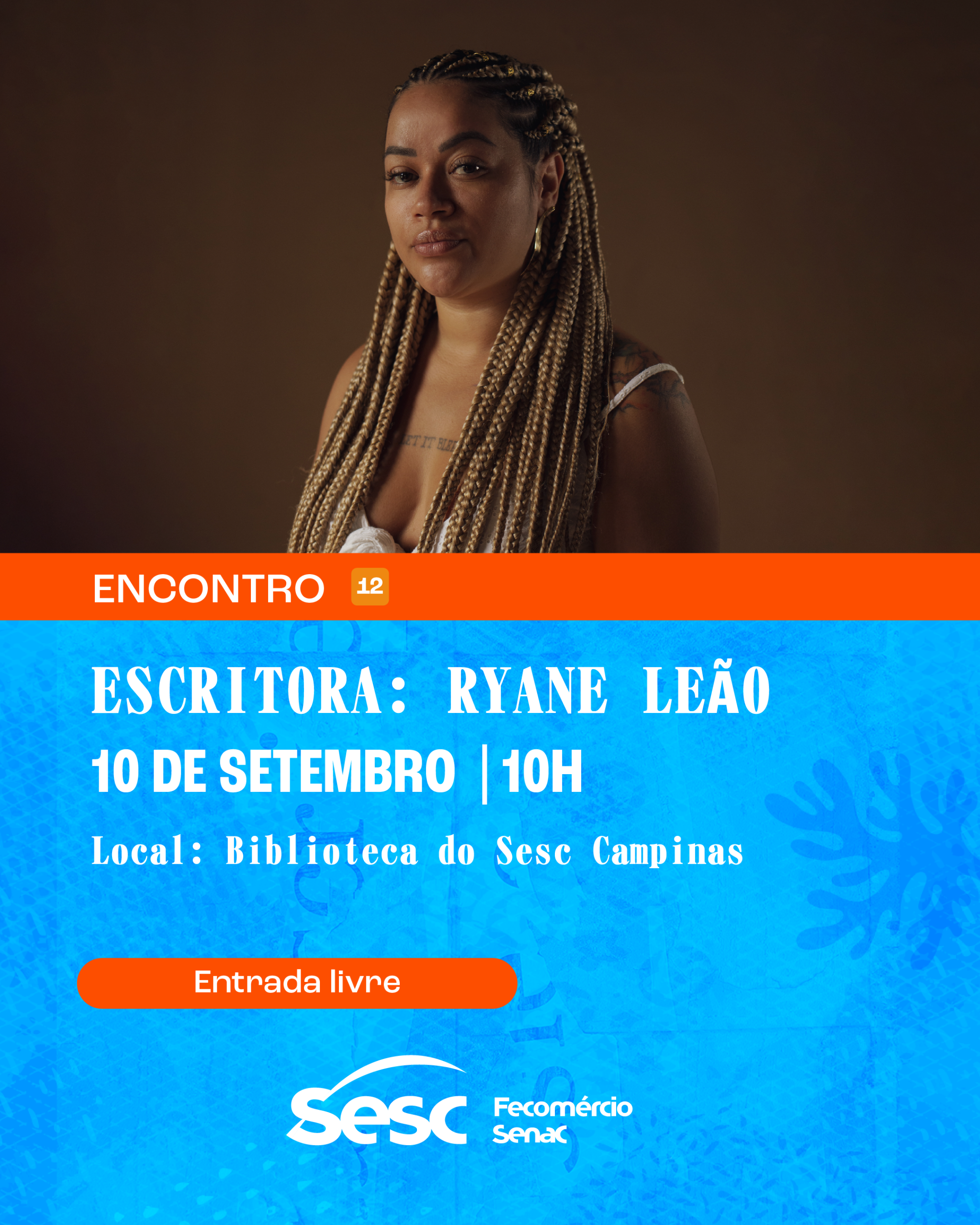 Encontro com a escritora Ryane Leão – Circuito Literário