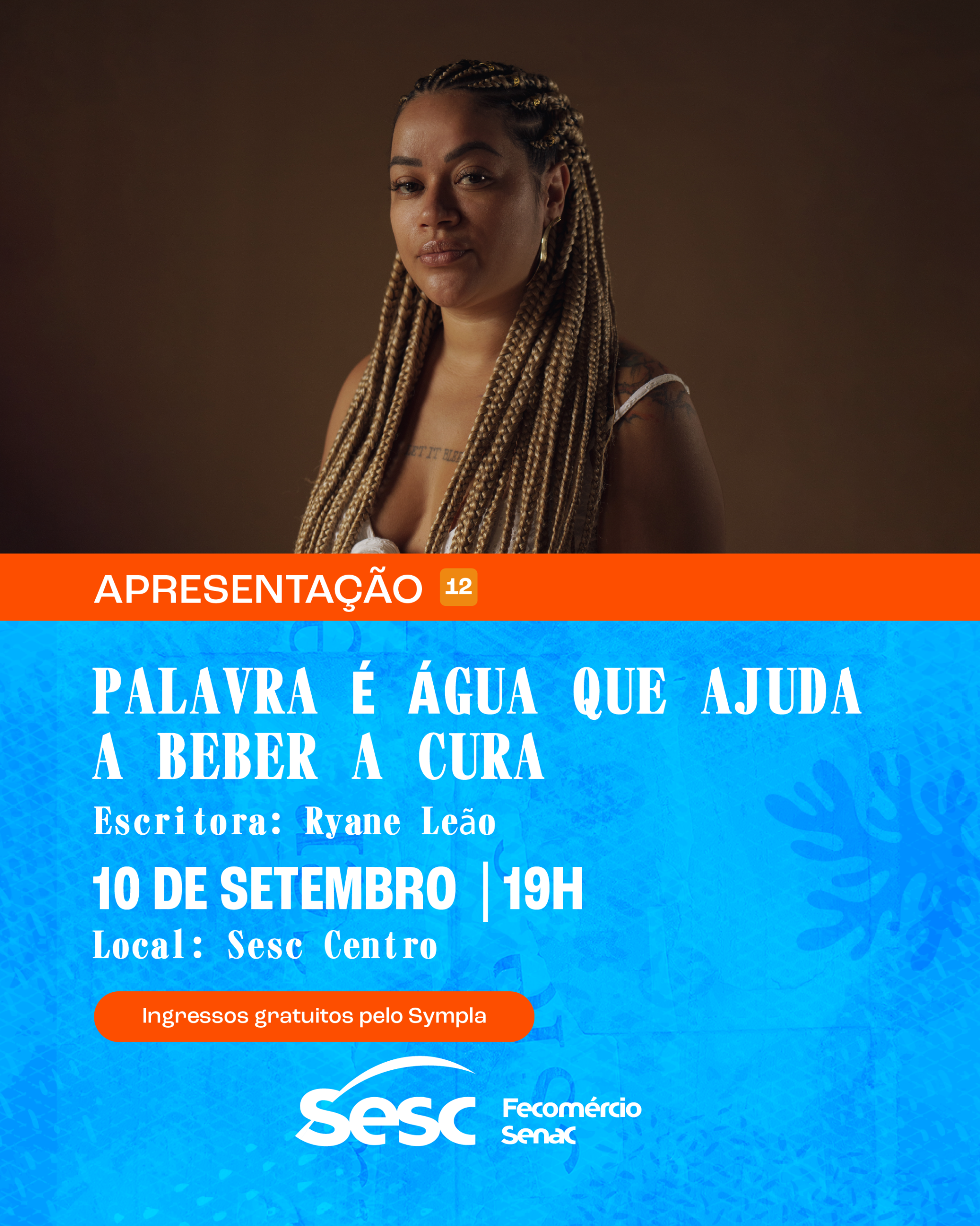 Palavra é água que ajuda a beber a cura – Circuito Literário