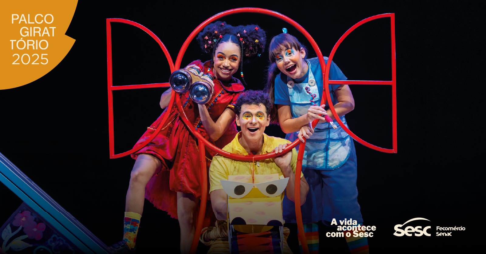 Palco Giratório – Espetáculo Da Janela