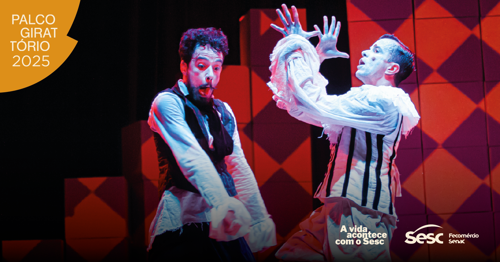 Palco Giratório – Espetáculo Fica Comigo