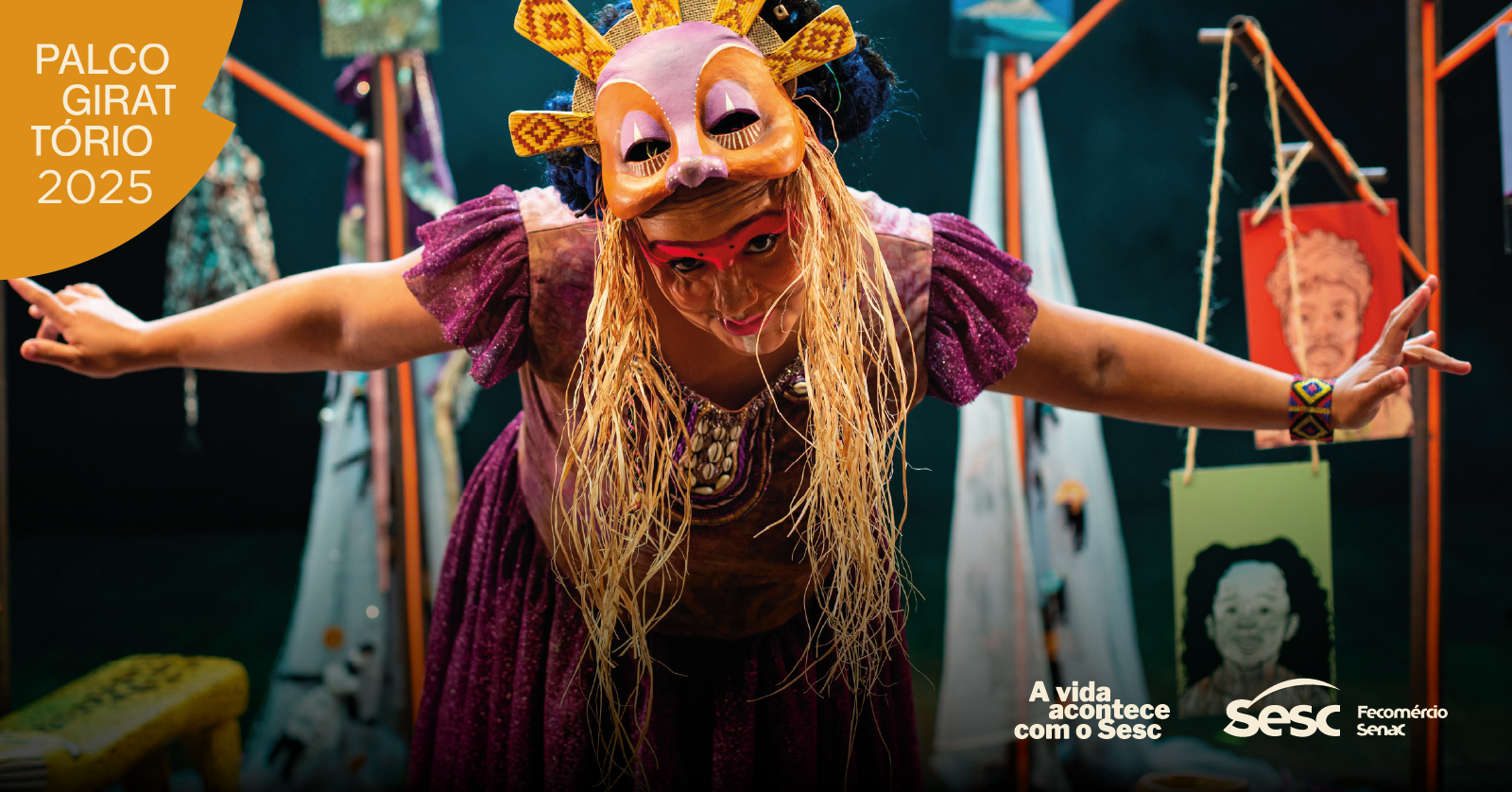 Palco Giratório – Espetáculo Itan e tal