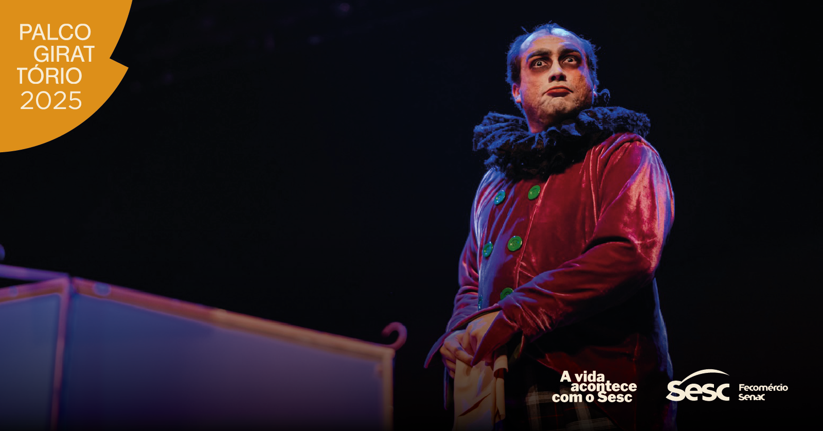 Palco Giratório – Espetáculo O Boneco Rei