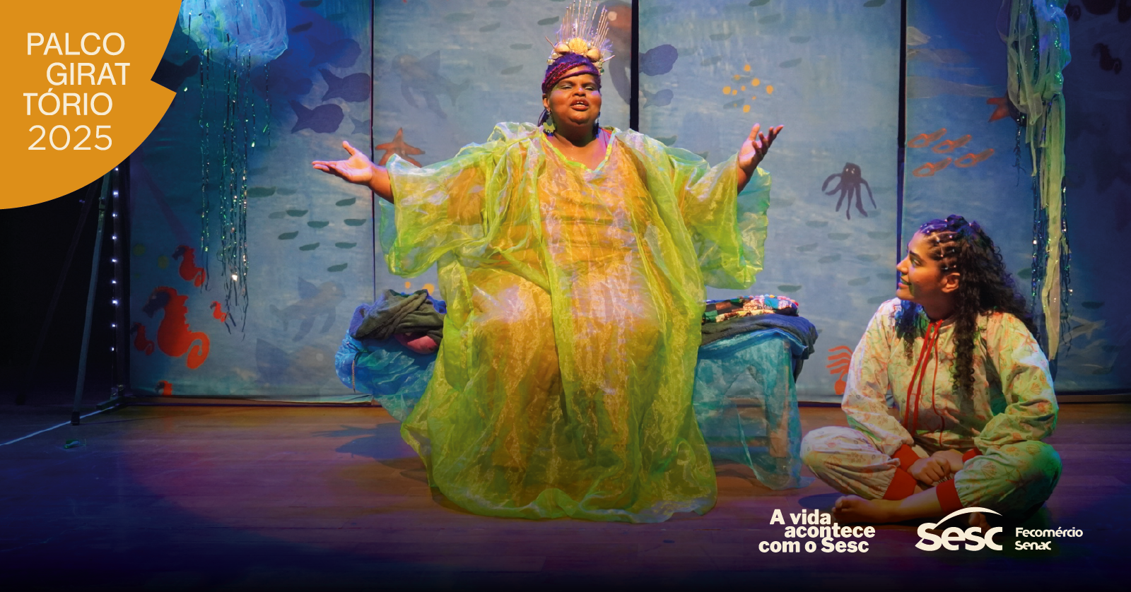 Palco Giratório – Espetáculo O Mundo de Clarice