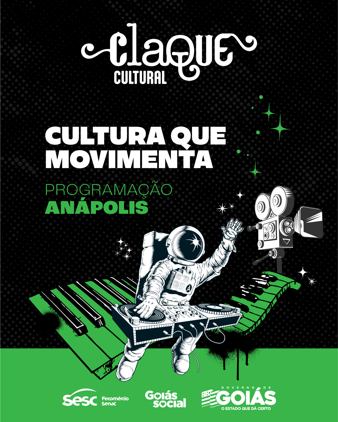 Claque Cultural – Programação novembro em Anápolis- GO