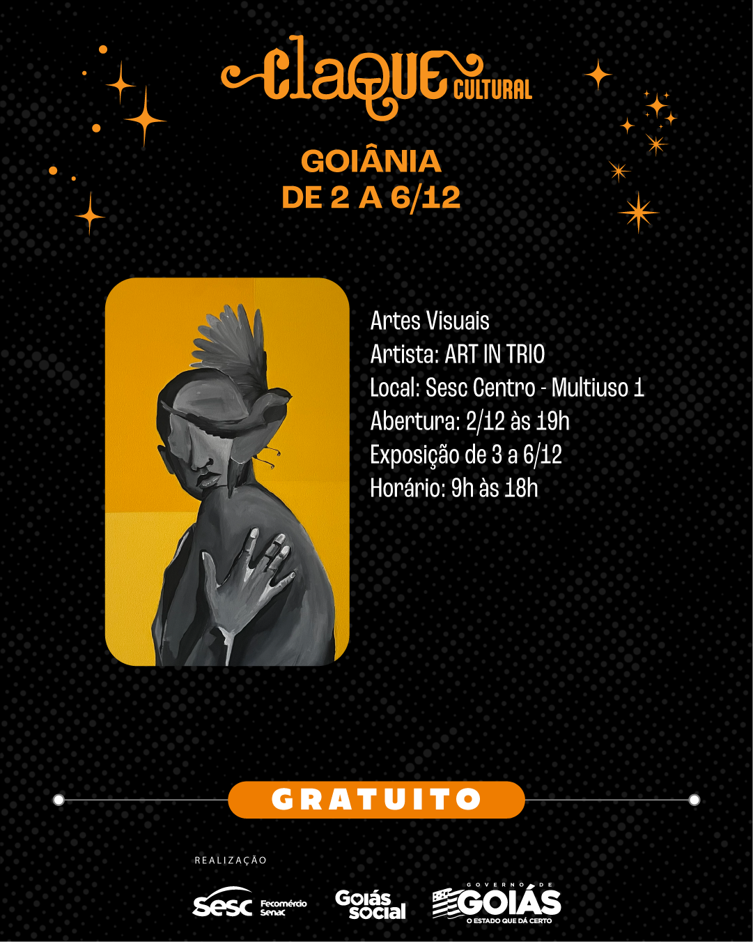 Exposição coletiva – ART IN TRIO