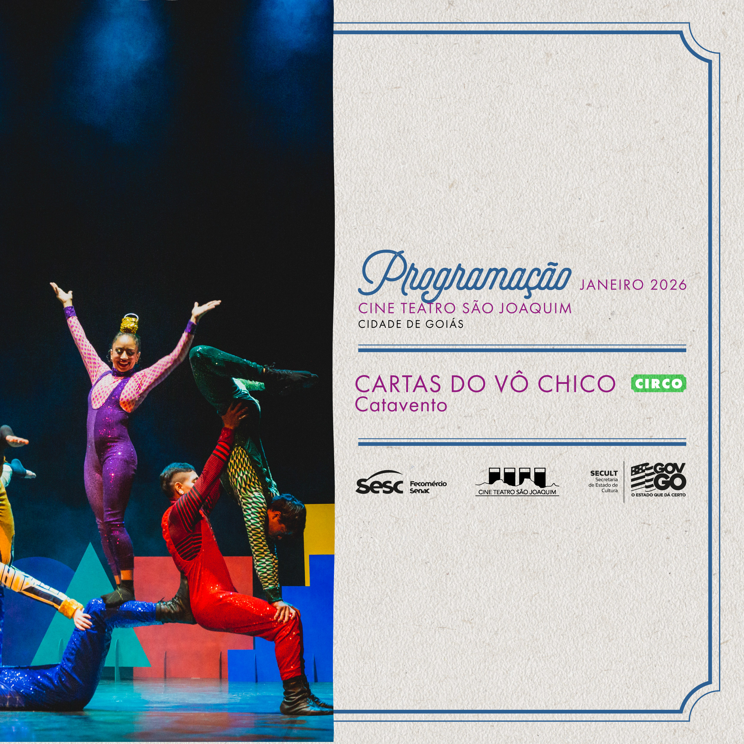 Espetáculo: Cartas do Vô Chico