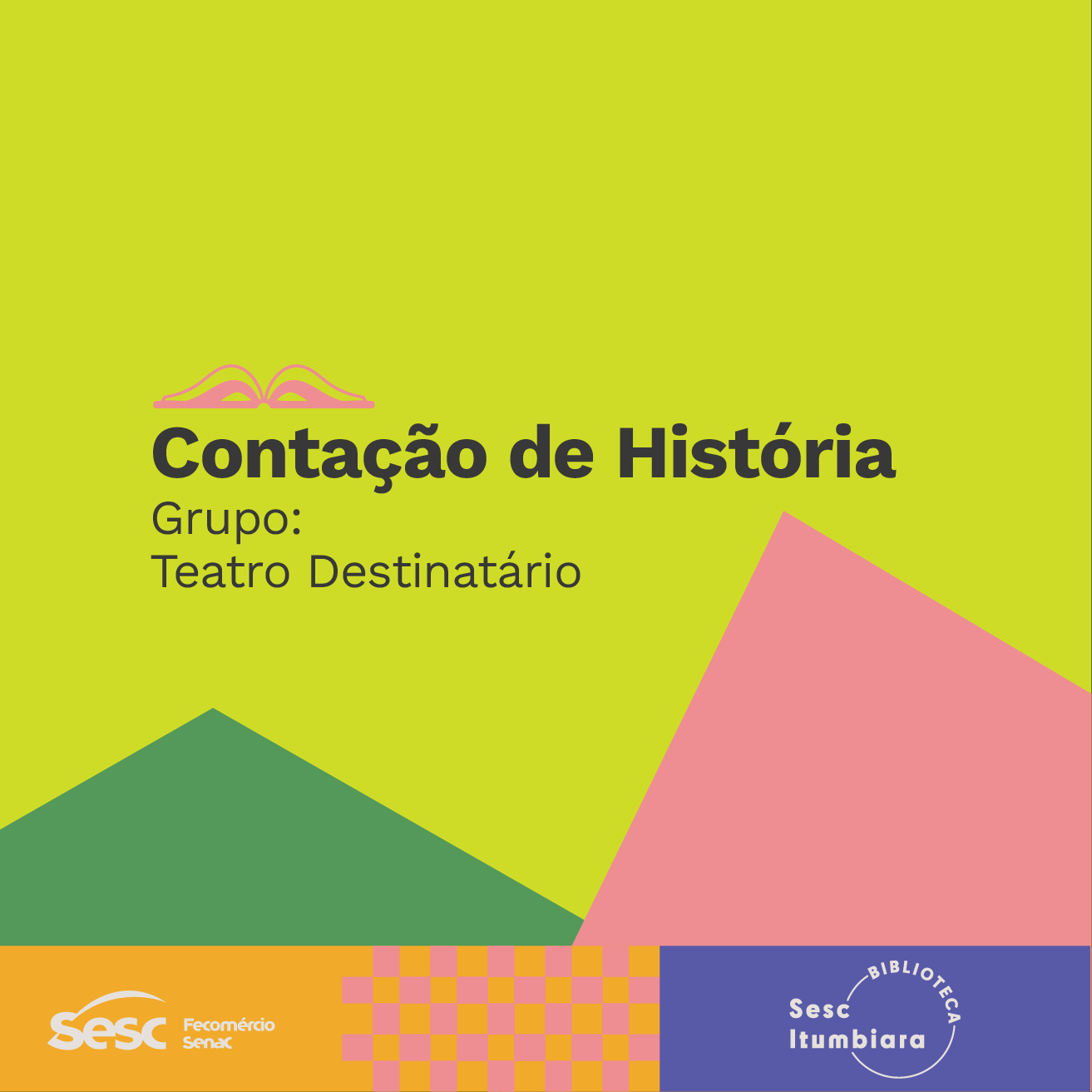 Abril nas Bibliotecas do Sesc Goiás