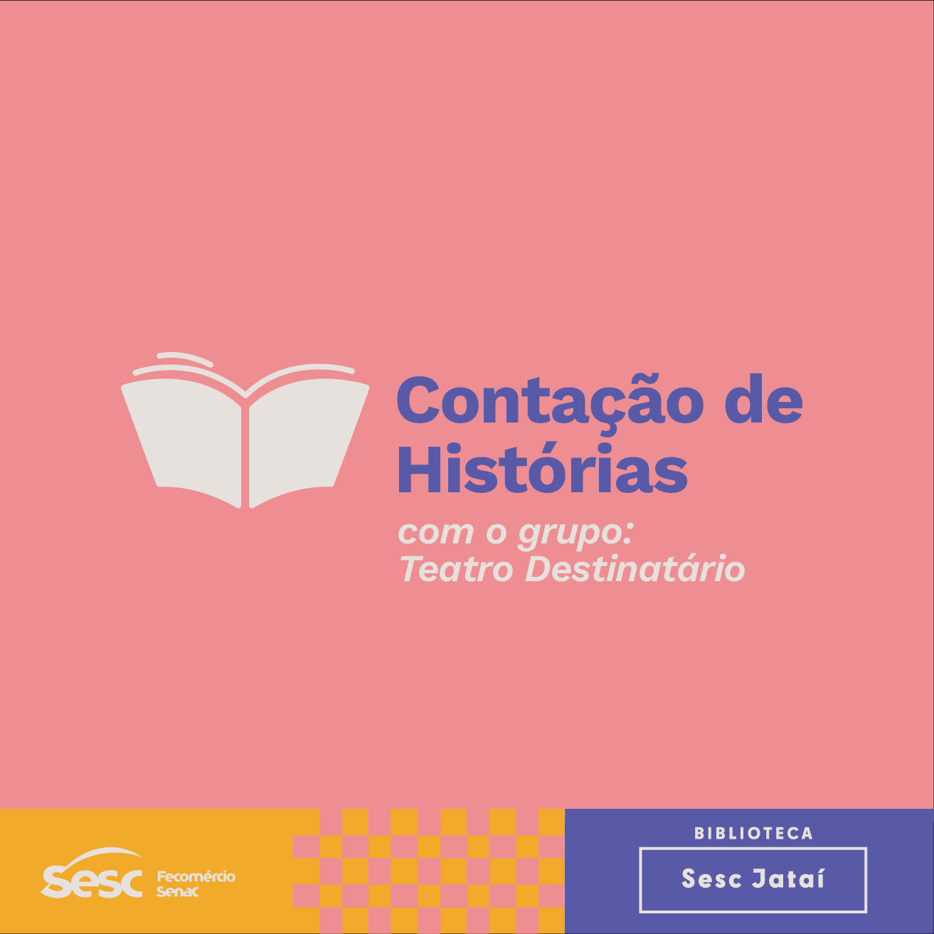 Abril nas Bibliotecas do Sesc Goiás